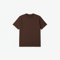 Brown Combed Cotton T-Shirt