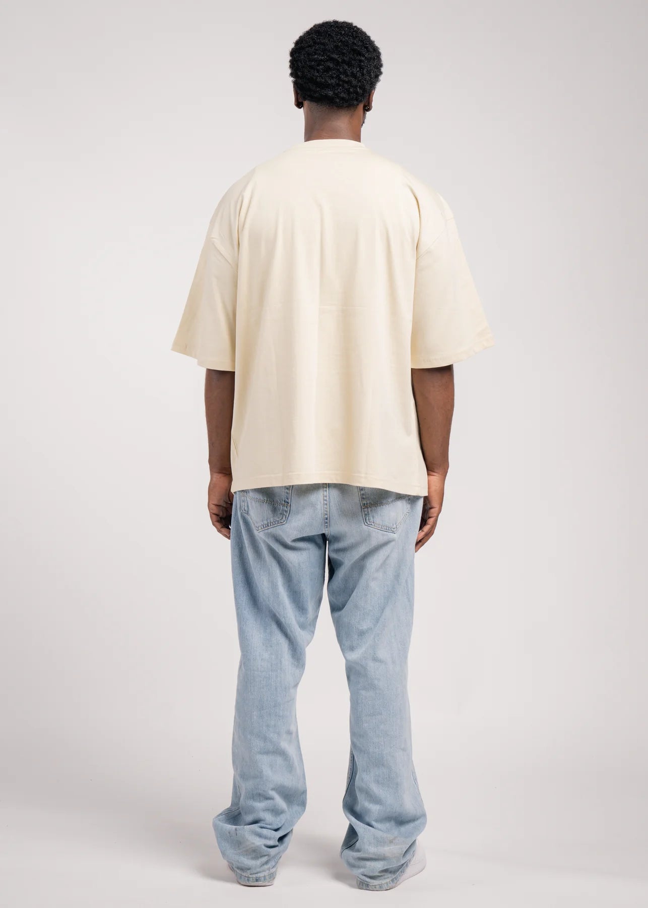 Ivory Heavyweight Oversized T-Shirt