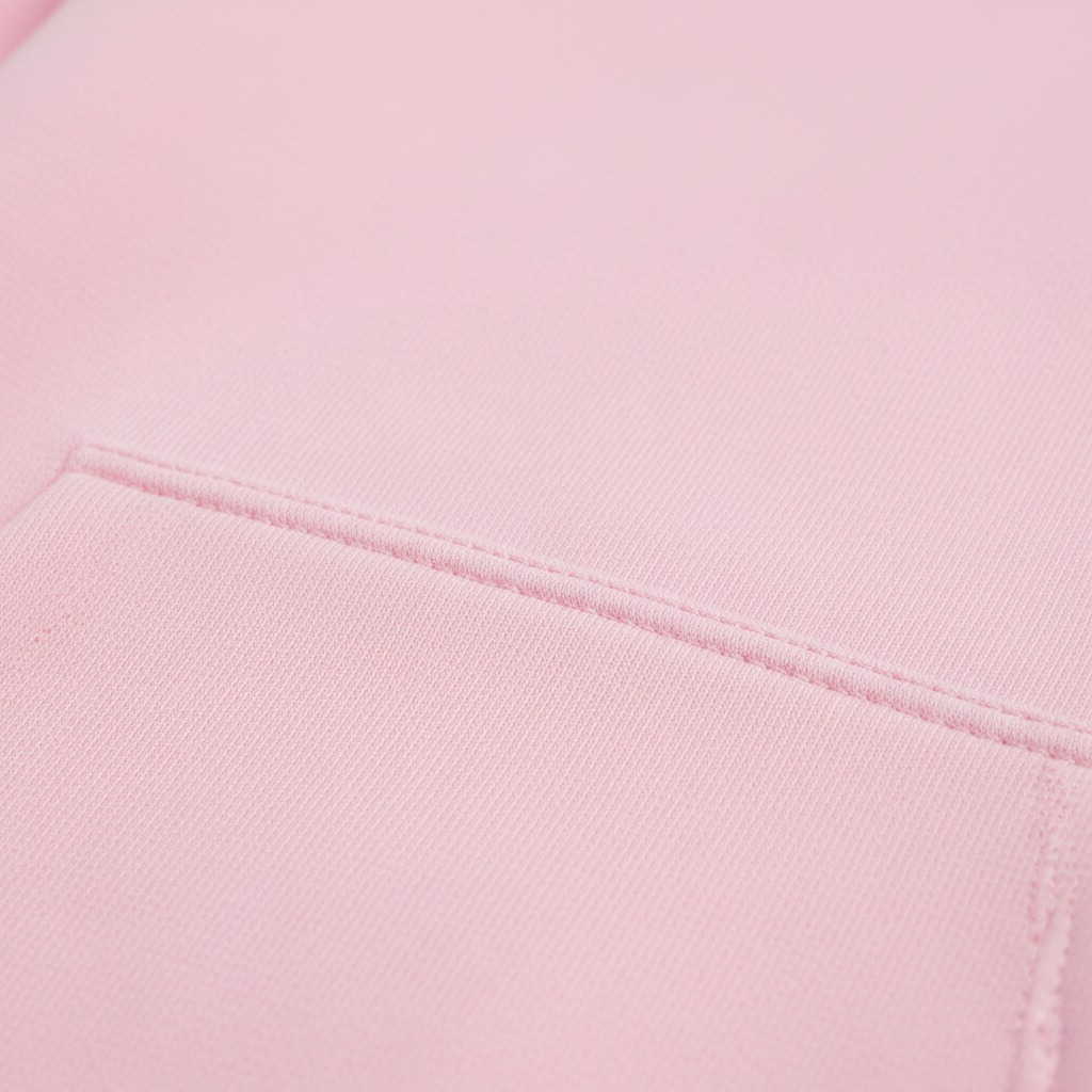 Pink Heavy Core 10 OZ Light Pink Heavy Blend Fleece Hoodie | Premium Cotton Poly ...