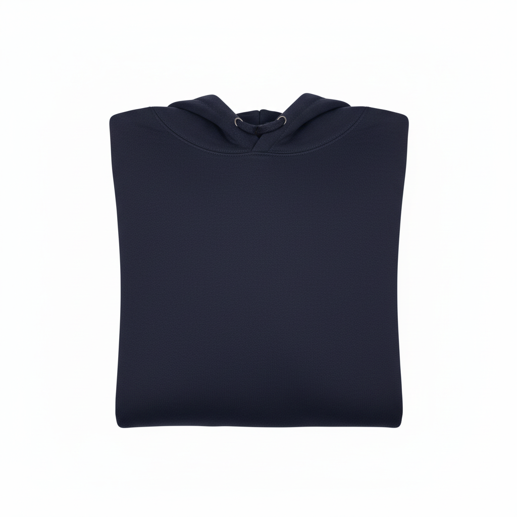 Navy Blue Folded