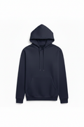 Navy Hoodie — Consistent Flat Lay