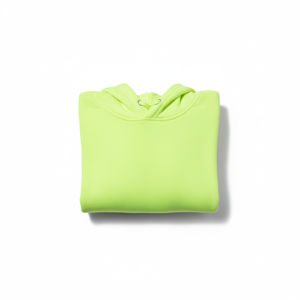 Neon Lime Folded