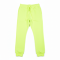 Neon Lime Heavy Blend Fleece Sweatpants Flat Lay