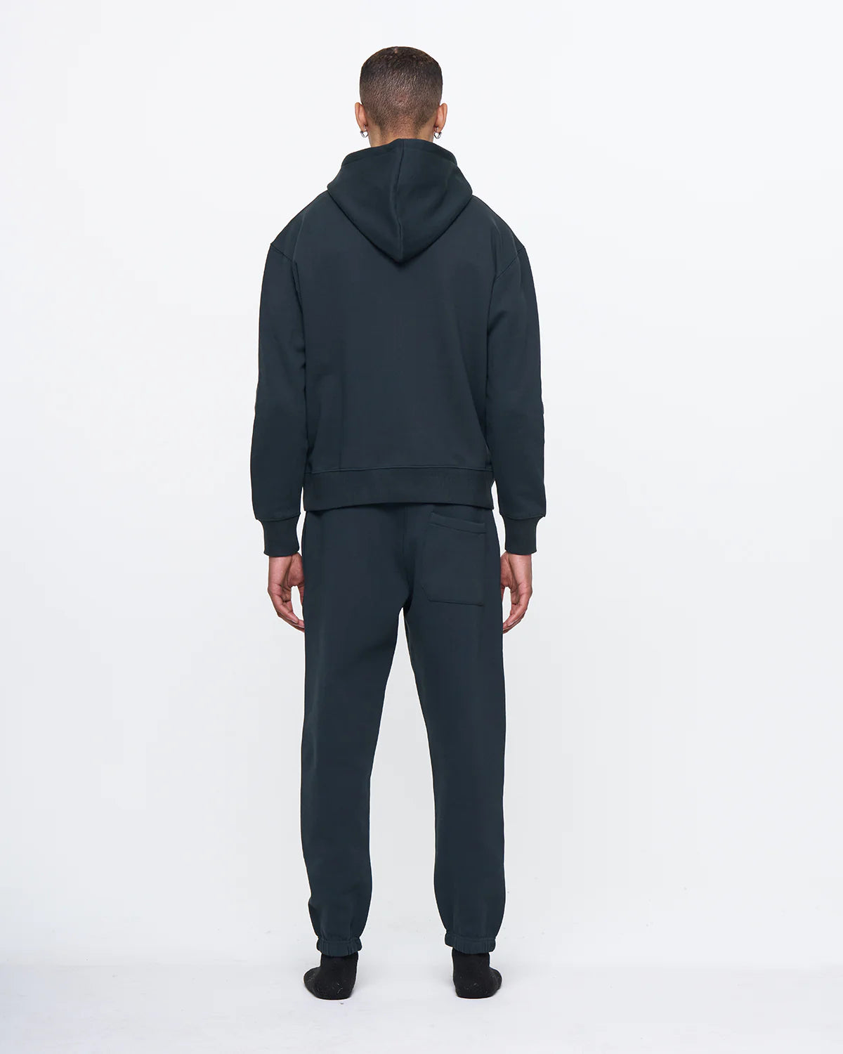 14 OZ Dark Green Heavyweight Fleece SweatSuit