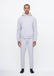14 OZ Gray Heavyweight Fleece Sweatsuit