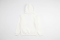 Off-White 12 OZ Tight Fleece Hoodie Luxury Flat Lay Back View - Metal Tips