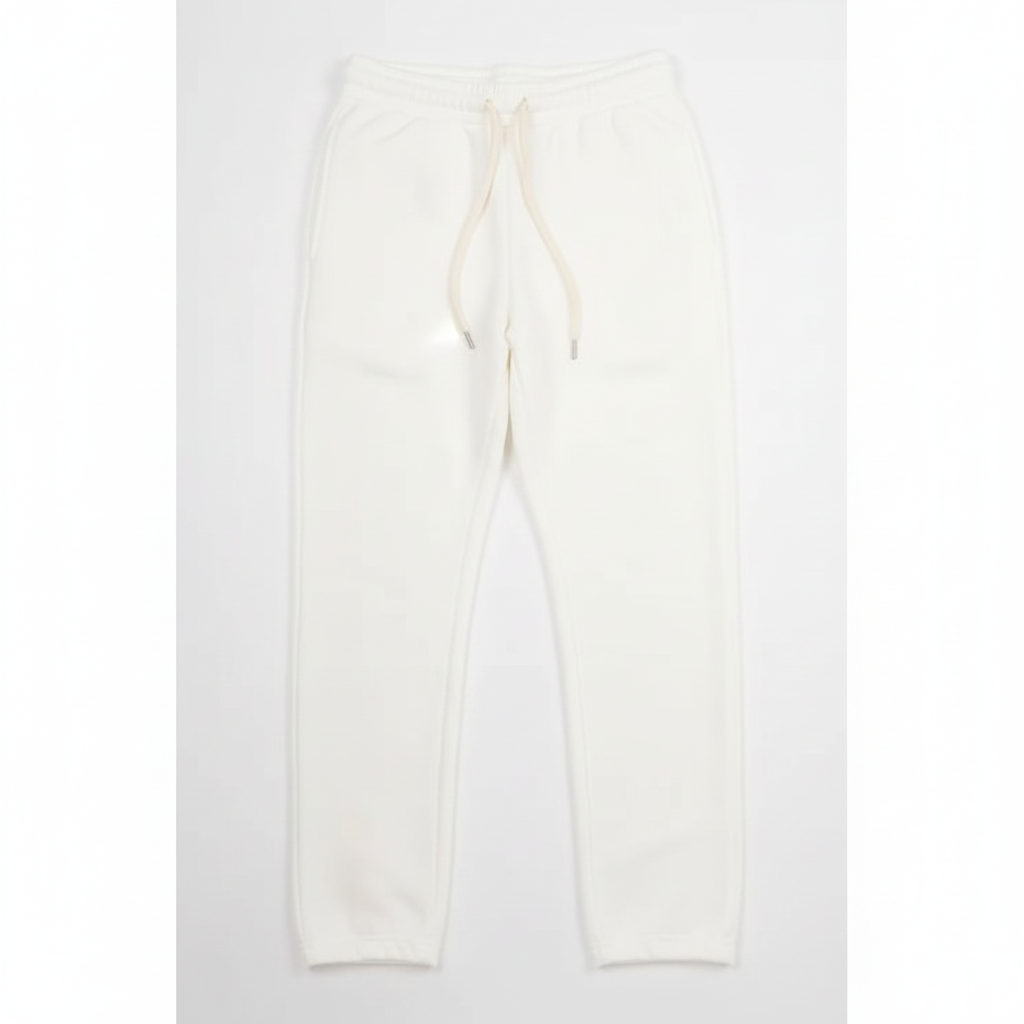 Off-White Tight Fleece Sweatpants Flat Lay