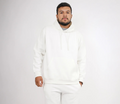 Off-White Tight Fleece Hooded Sweatshirt