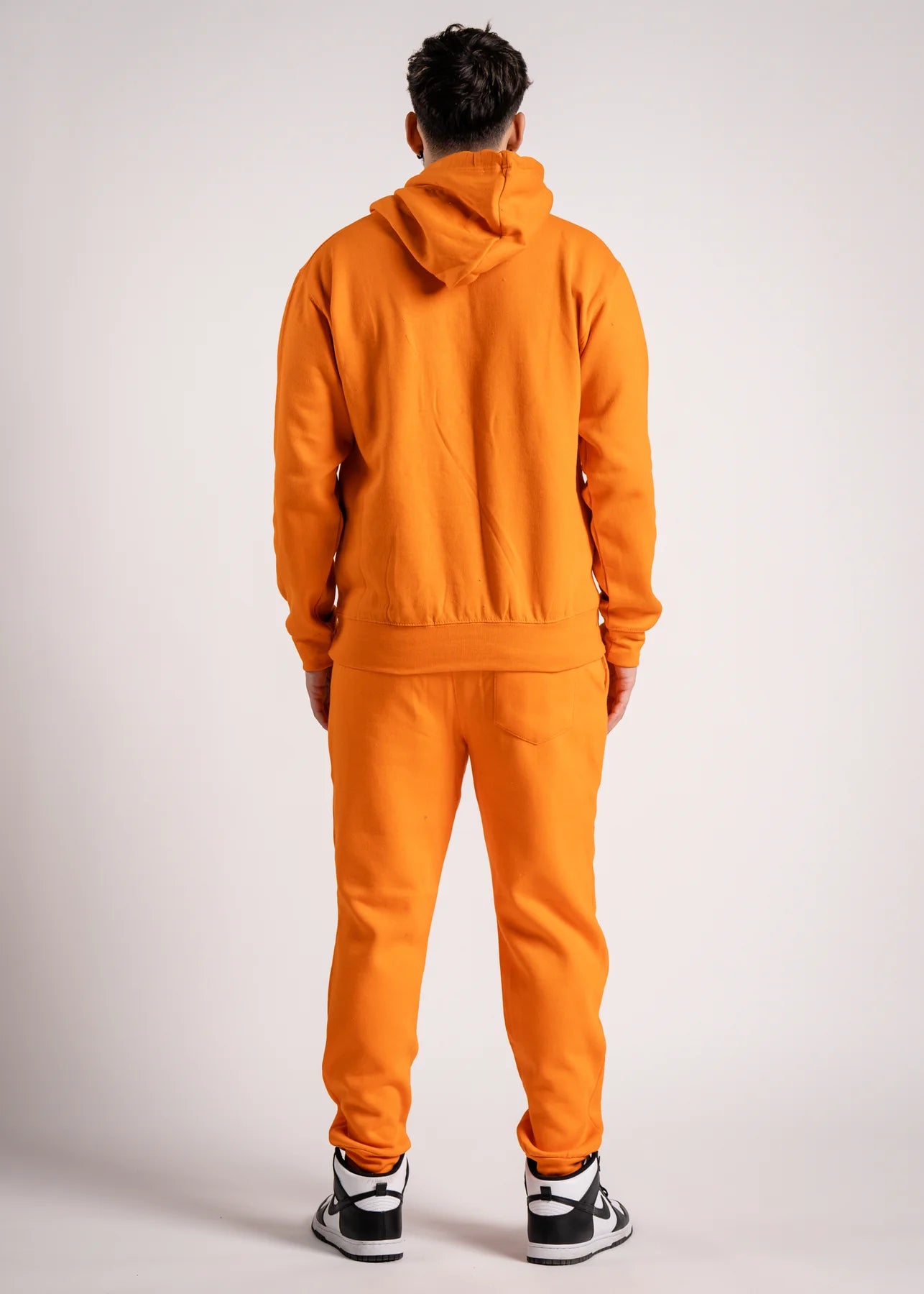 Orange Heavy Blend Fleece SweatSuit – BLANK KINGDOM