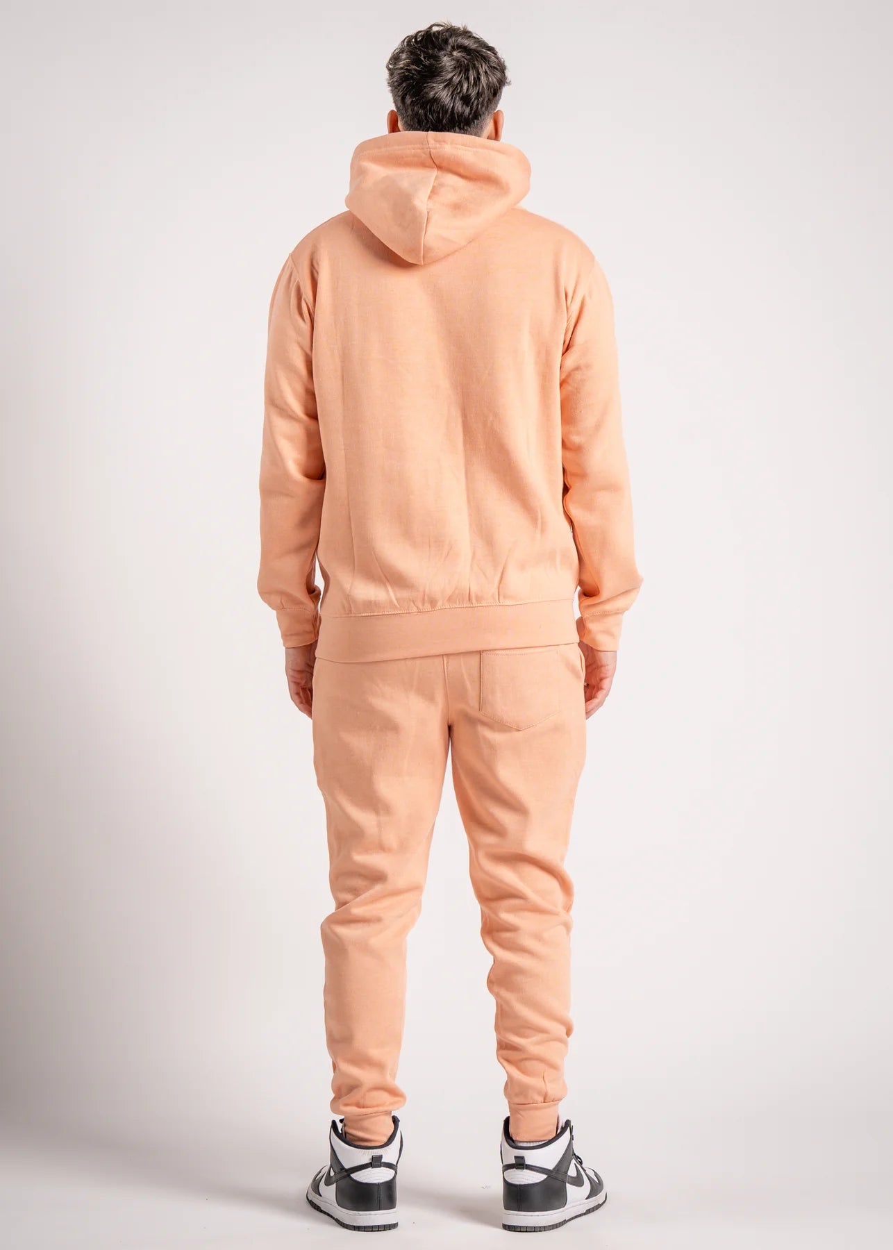 10 OZ Blank Peach Heavyweight Sweatsuit