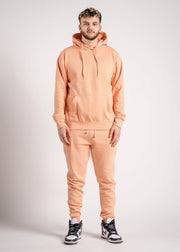 10 OZ Blank Peach Heavyweight Sweatsuit