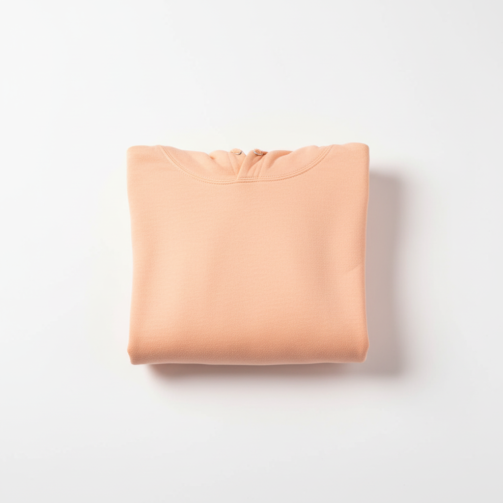 Peach Folded