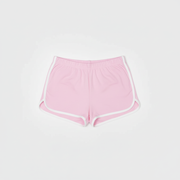 Pink Track Short Flat Lay