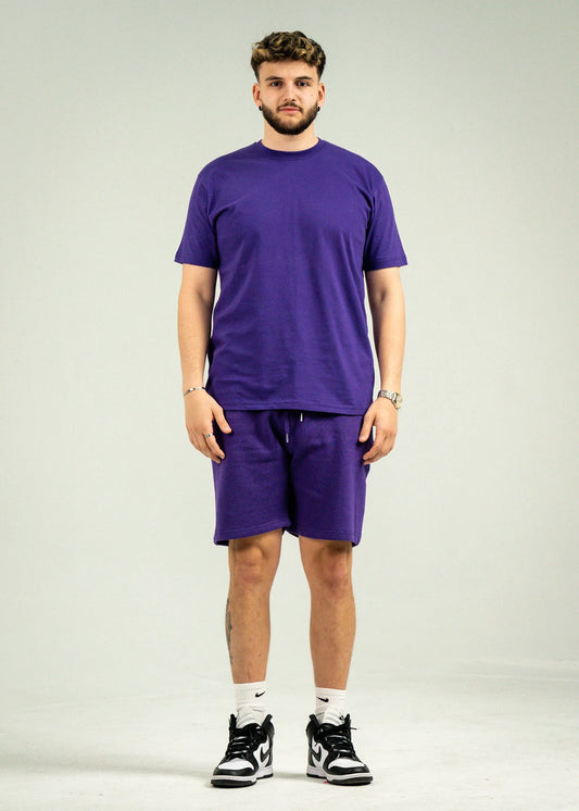 Purple T-Shirt and Short Set