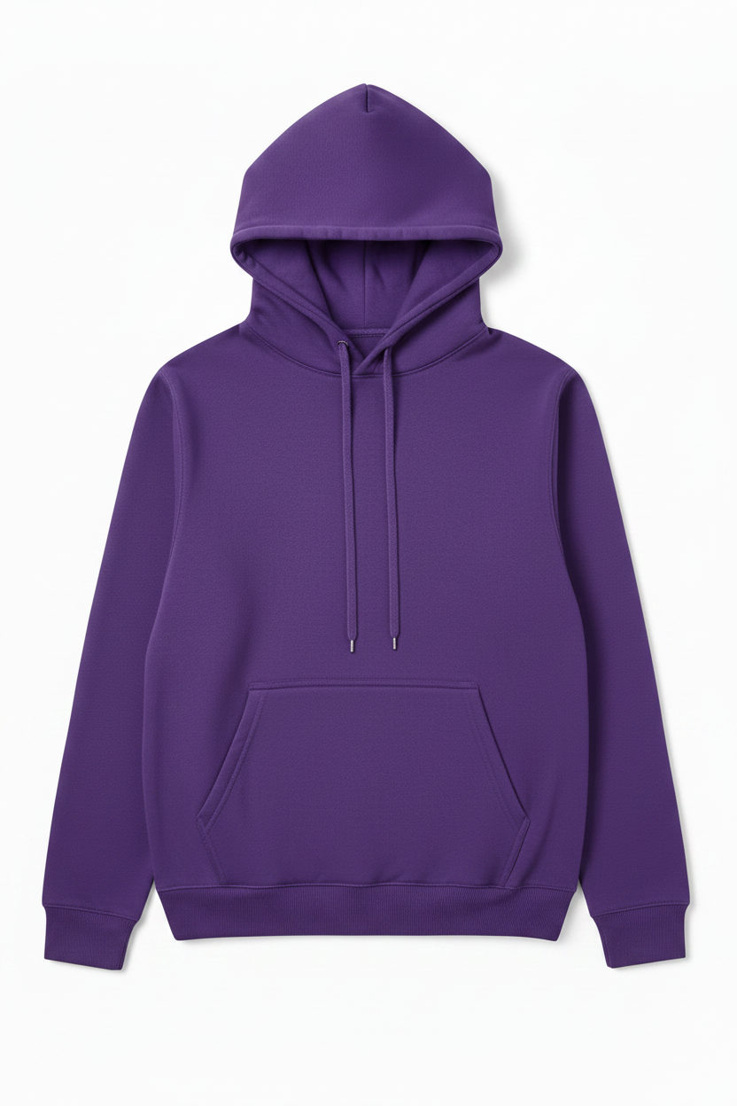 Purple Hoodie — Sky Blue Layout Match