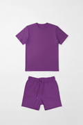 Purple Kids Short Set