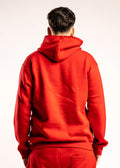 Red Heavy Blend Fleece Hooded Sweatshirt