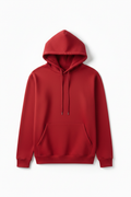 Red Hoodie — Matched to Sky Blue Layout