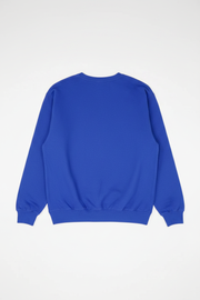 Royal Blue Crewneck — No Tag, Portrait Layout