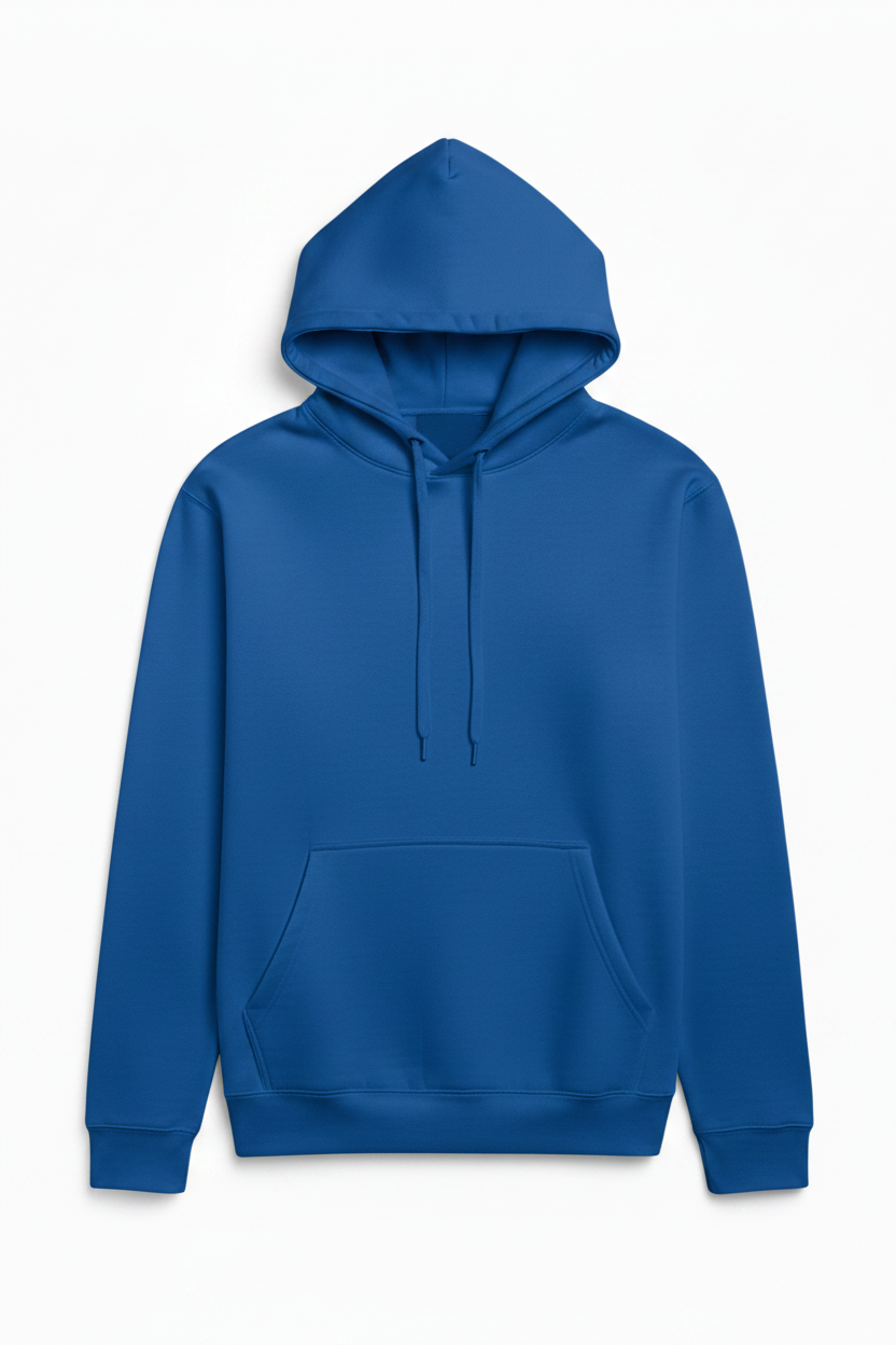 Royal Blue Tight Fleece Hoodie