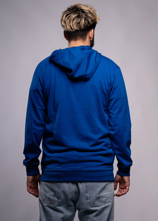 Royal Blue Tech Hooded SweatShirt