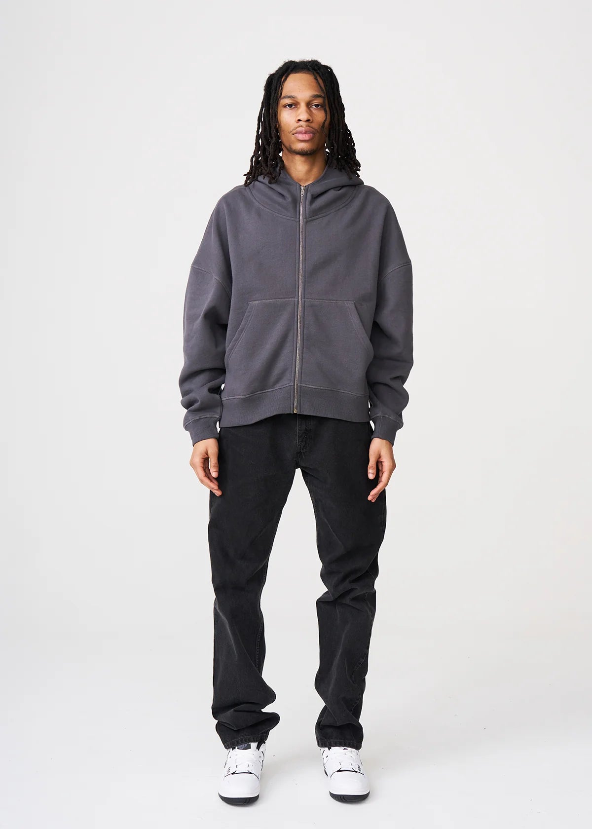 14 OZ Shadow Full-Zip Fleece Hoodie