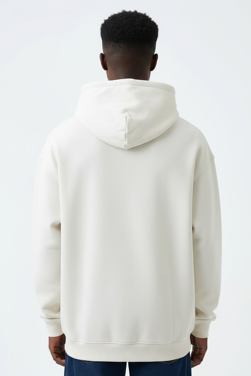 Skinny Black Model Off-White - Back