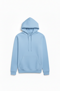 Sky Blue Hoodie — Clean Flat Lay