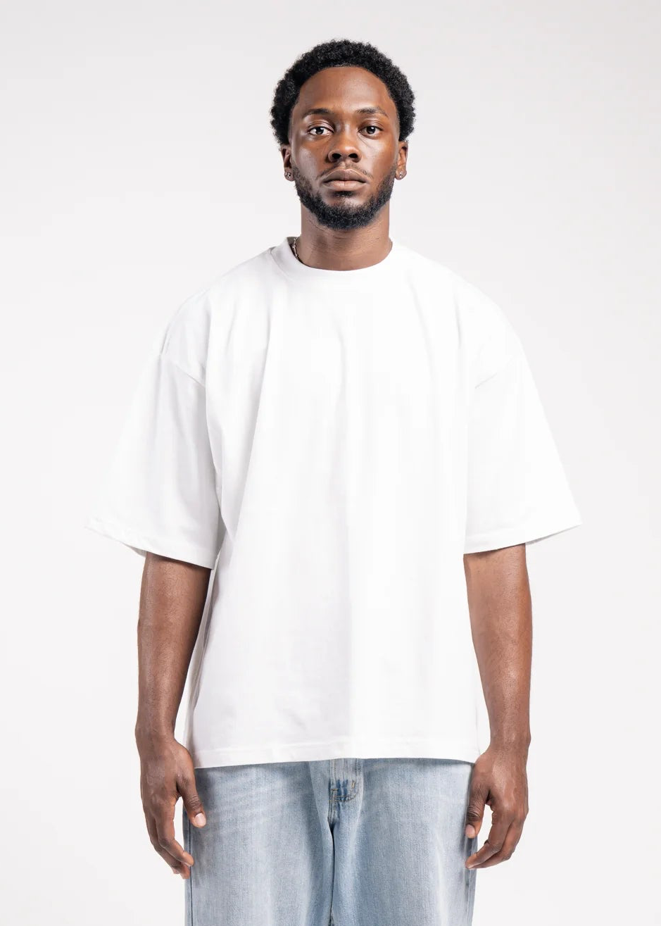 White Heavyweight Oversized T-Shirt