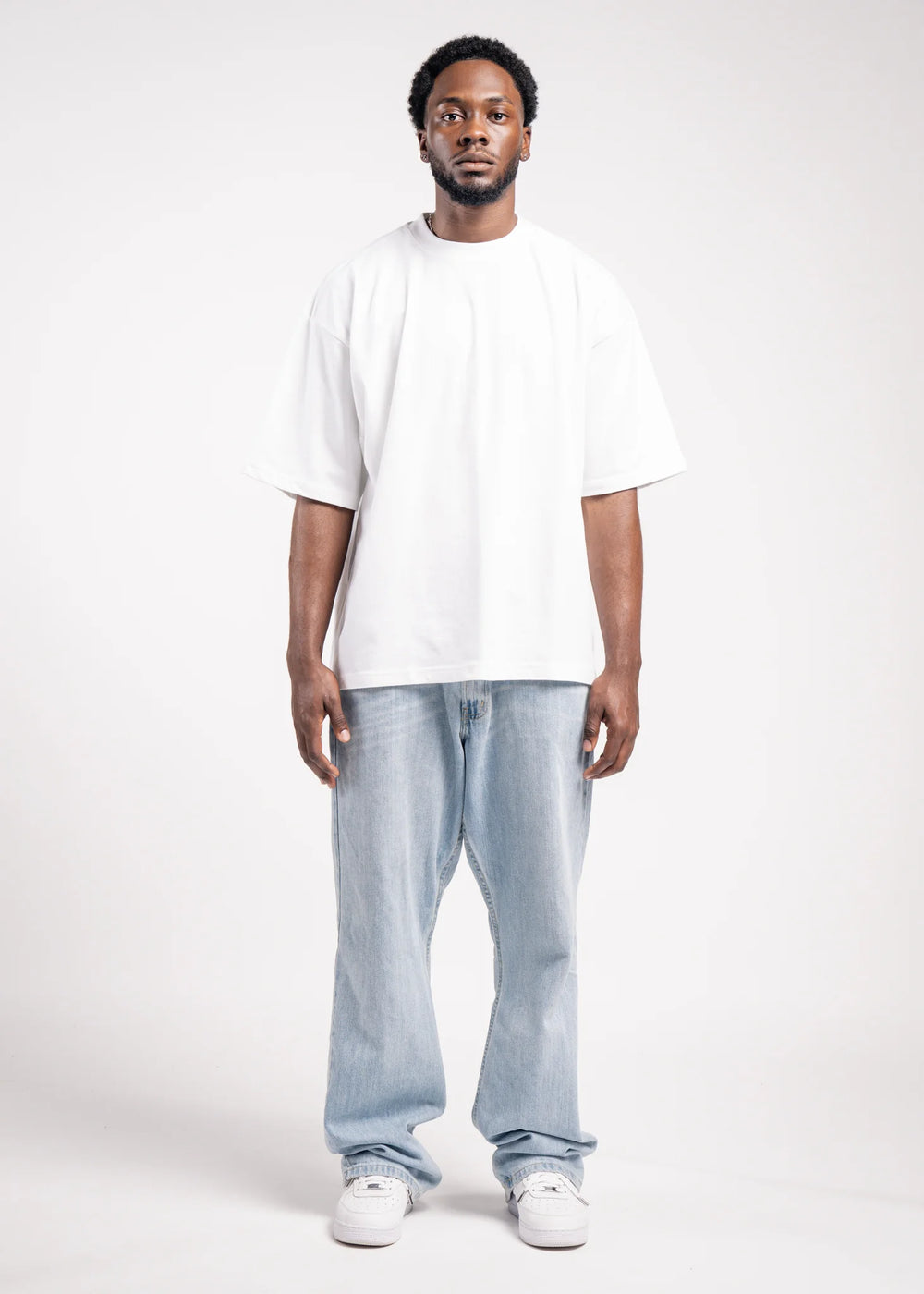 White Heavyweight Oversized T-Shirt