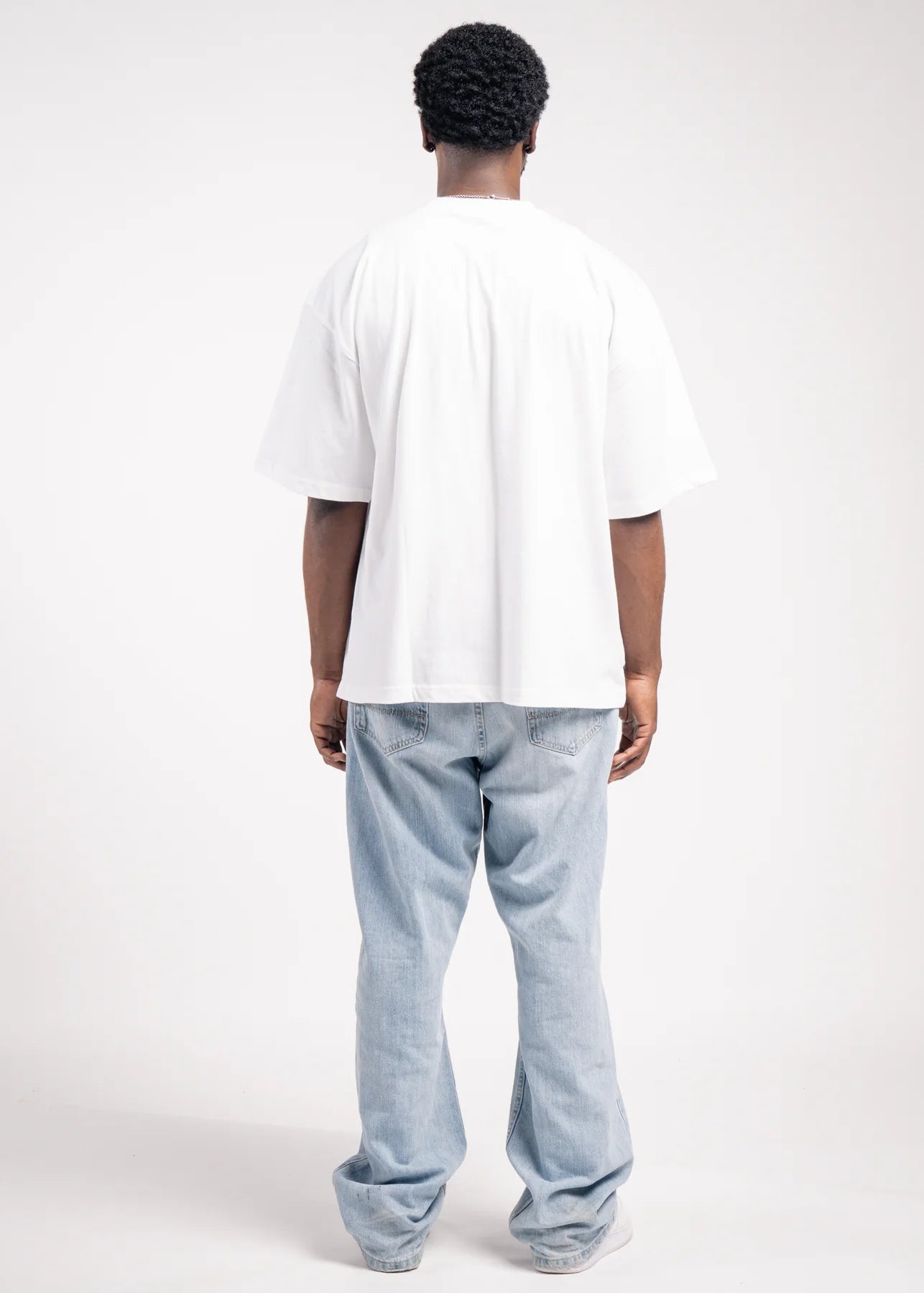 White Heavyweight Oversized T-Shirt