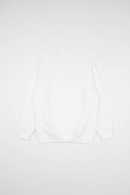 White Crewneck — No Tag, Portrait Layout