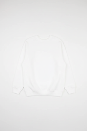 White Crewneck — No Tag, Portrait Layout