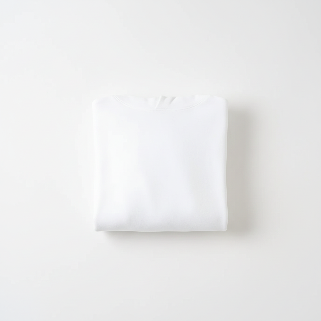 White Folded