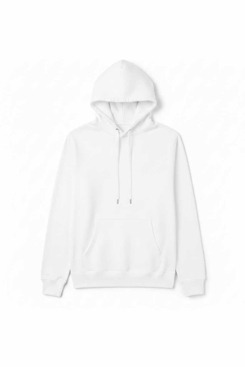 White Hoodie — Matched to Sky Blue Layout