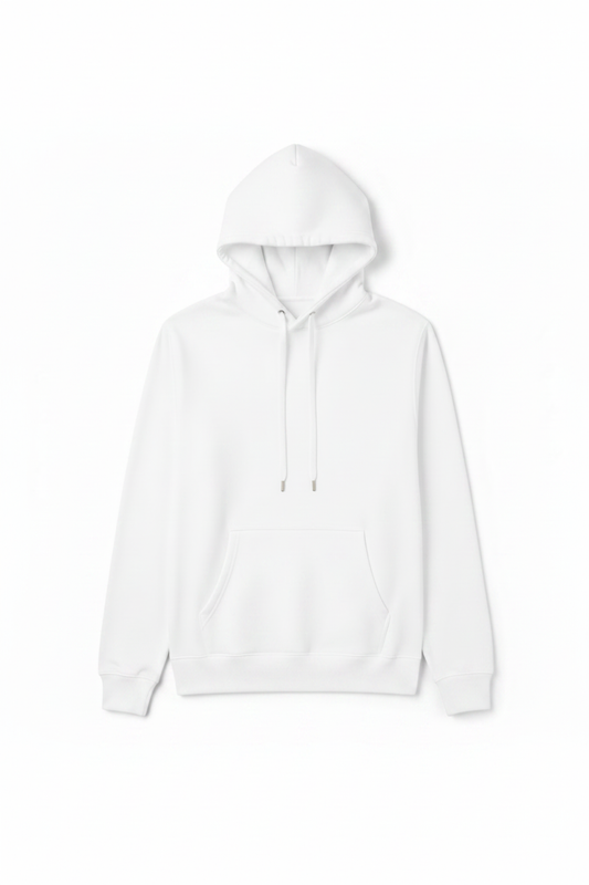 White Hoodie — Matched to Sky Blue Layout