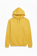 Yellow Hoodie — Sky Blue Layout Match