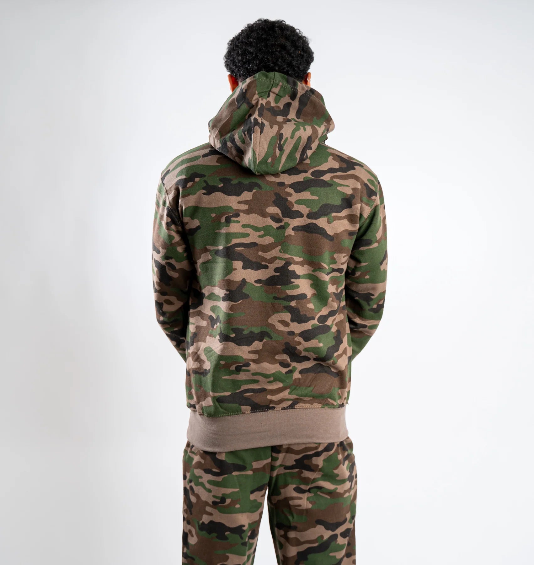 10 OZ Blank Camo Heavyweight Hoodie