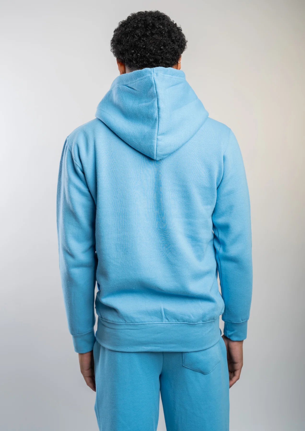 10 OZ Sky Blue Heavy Blend Fleece Sweatsuit