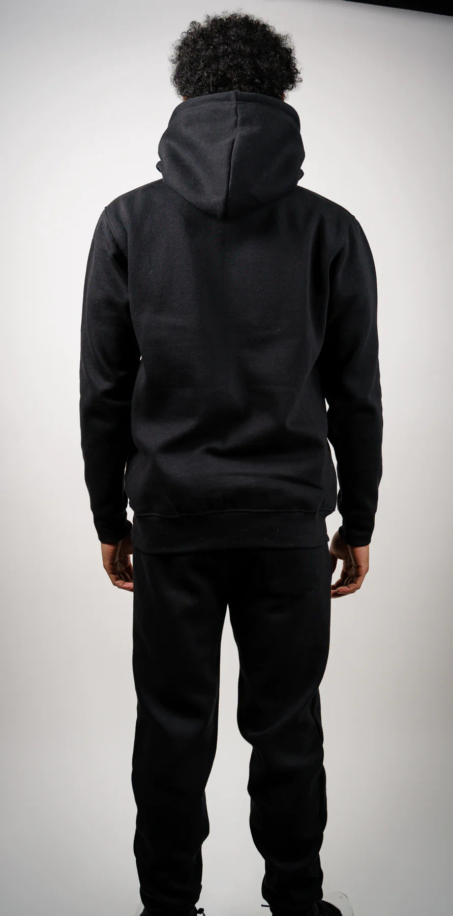 Black Tight Fleece Sweatsuit