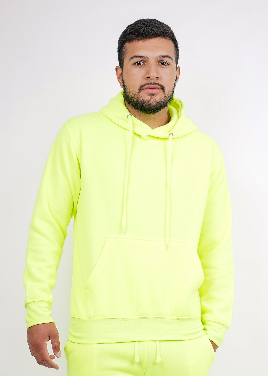 Neon Lime Heavy Blend Fleece SweatShirt – BLANK KINGDOM