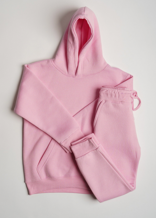 Light Pink Heavy Blend Kids SweatSuit