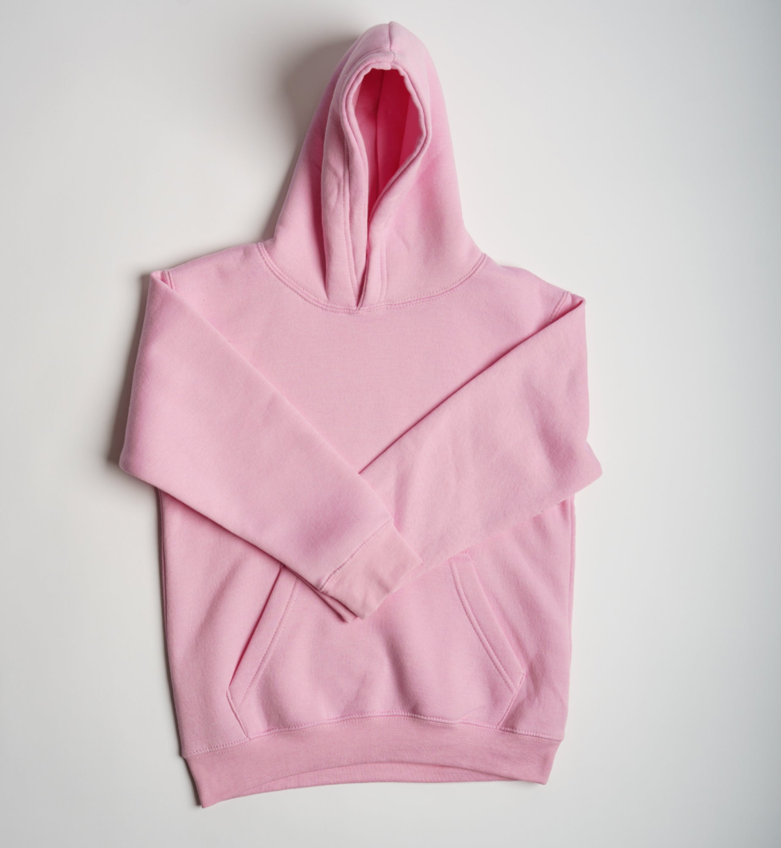 Kids 10 OZ Light Pink Soft Fleece Sweatsuit