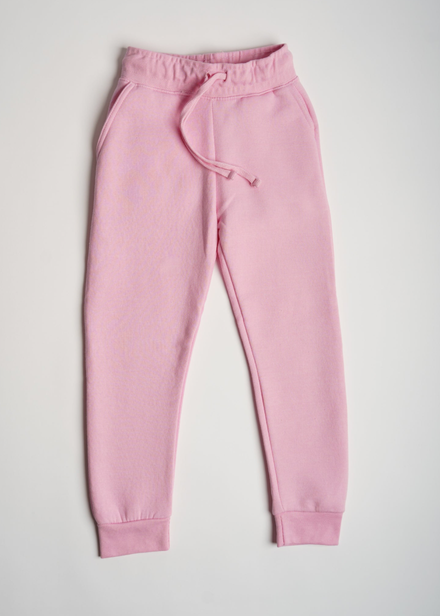 Kids 10 OZ Light Pink Soft Fleece Sweatsuit
