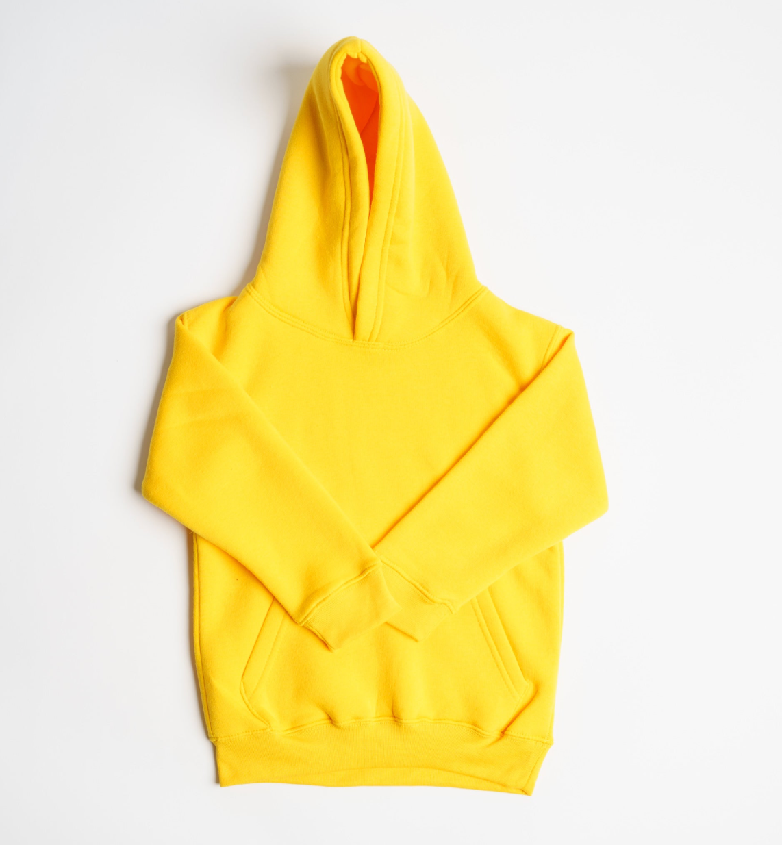 Kids 10 OZ Yellow Soft Fleece Sweatsuit