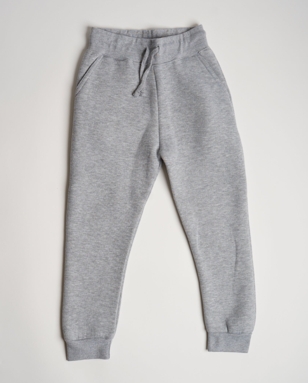 Kids 10 OZ Gray Soft Fleece Sweatsuit