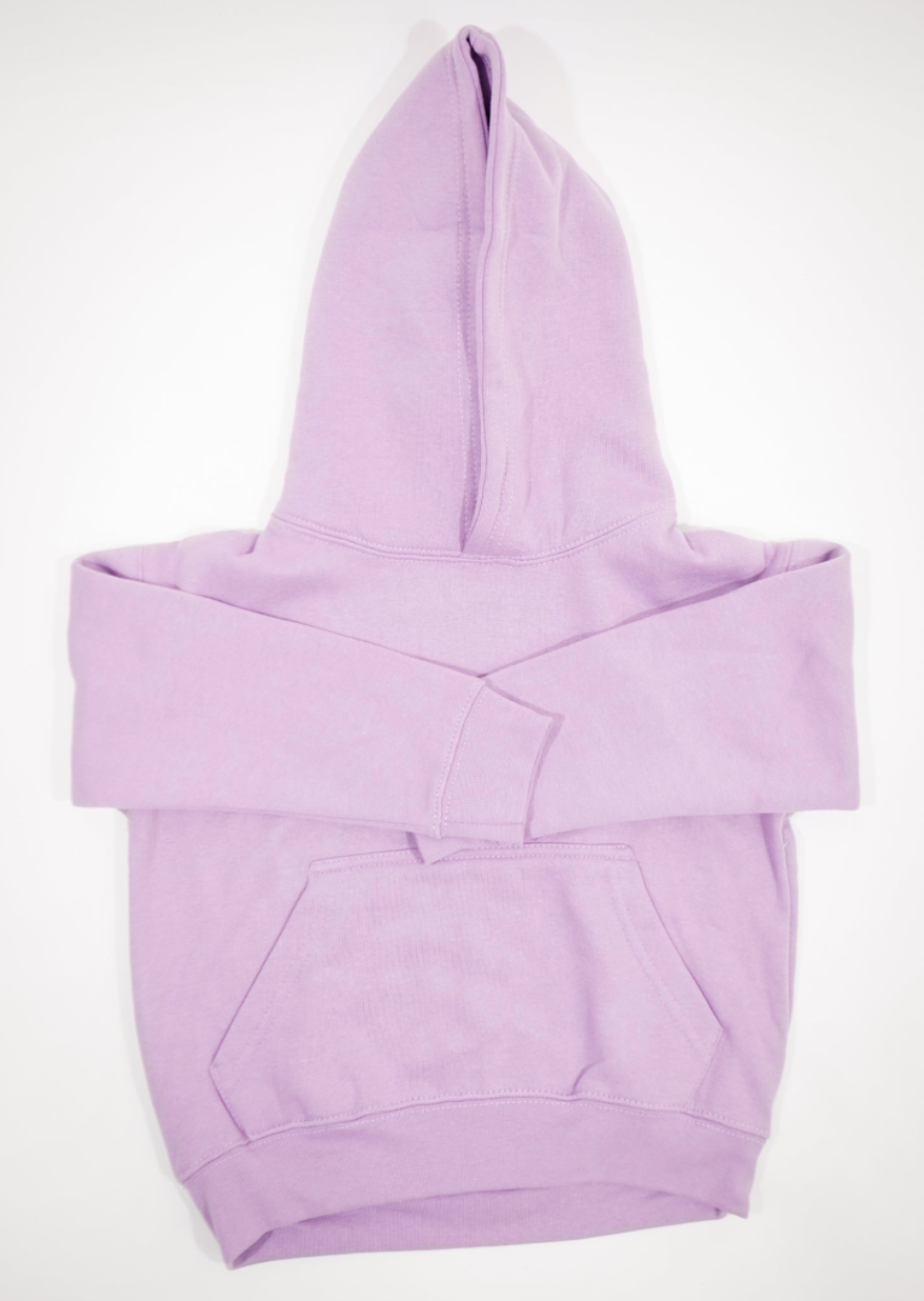 Kids 10 OZ Lilac Soft Fleece Sweatsuit