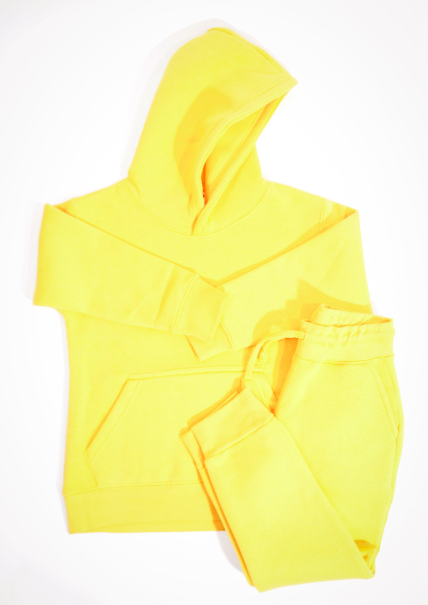 Gold 10 OZ Soft Fleece Kids Sweatsuit