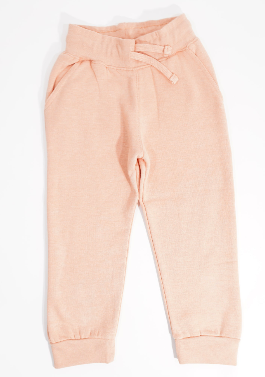 Peach 10 OZ Soft Fleece Kids Sweatsuit