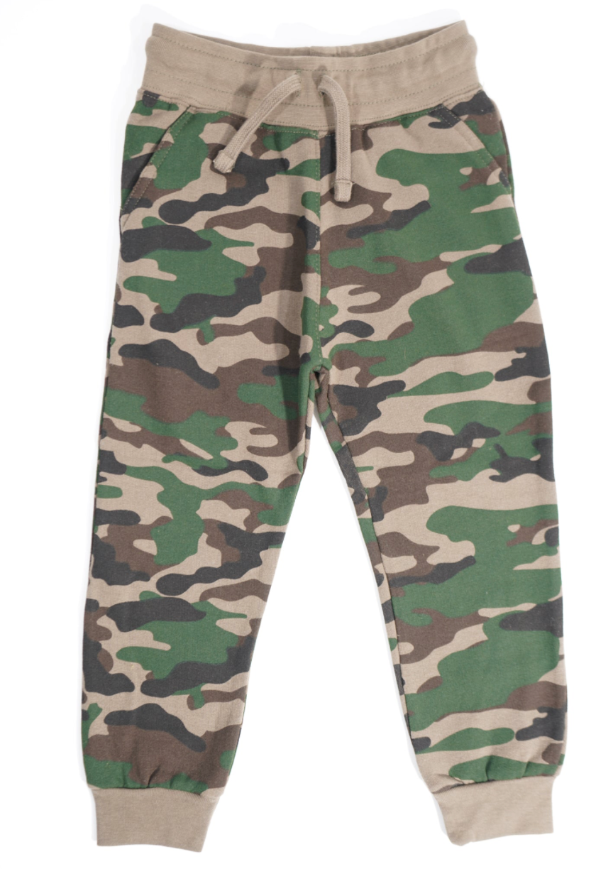 Kids 10 OZ Camo Soft Fleece Sweatsuit